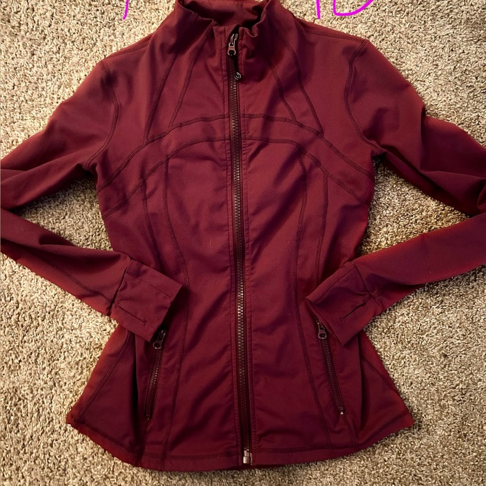 Lululemon Athletica Define Nulu Jacket - Red
